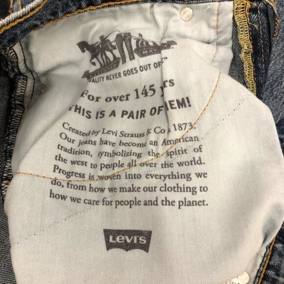 LEVI’S 541 Athletic Taper Relaxed Jeans 42x30 - Picture 11 of 12